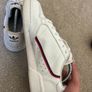 Womens Adidas Continental 80 white trainers Image 4