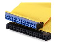 main image for ad New 40cm ATA IDE 40 PIN 3.5" Hard Disk Drive Cable Tape 2 Connectors Ribbon #785
