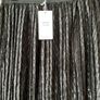 skirt black sparkle pleated skirt elastic waistband size m/l Image 4