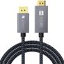 iVANKY 4.5M Active DisplayPort (Male) to HDMI (Male) UHD (4K@60Hz) Gold-Plated/Nylon-Braided Cable (Brand New/Warranty) Image 2