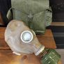 Vintage Gas Mask and Bag Image 2