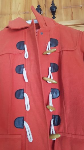 Next Orange Duffle Coat