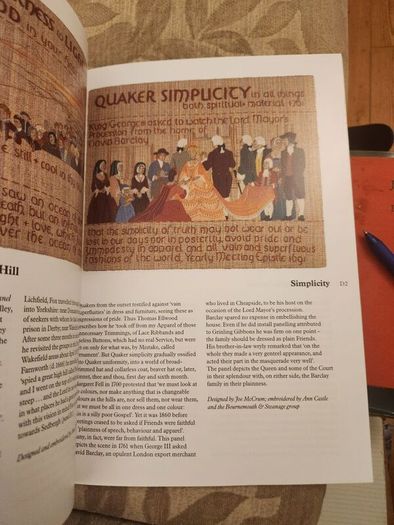 Quaker Tapestry A Pictorial Guide. Large Volume Paperback In Very Good Condition.