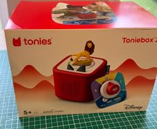 Toniebox 2 Full Play Set Red Lion King, New but Opened