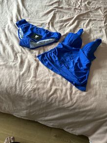 swimwear women tankini blue set new