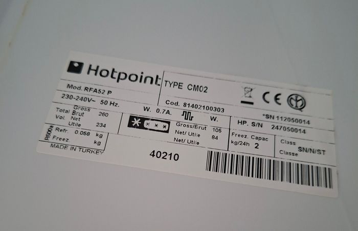 Hotpoint Fridge Freezer