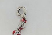 Pandora Minnie Mouse Ice Skating Dangle Charm New