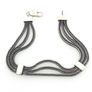 Vintage Multi-Strand 925 Silver Foxtail Bracelet Image 3