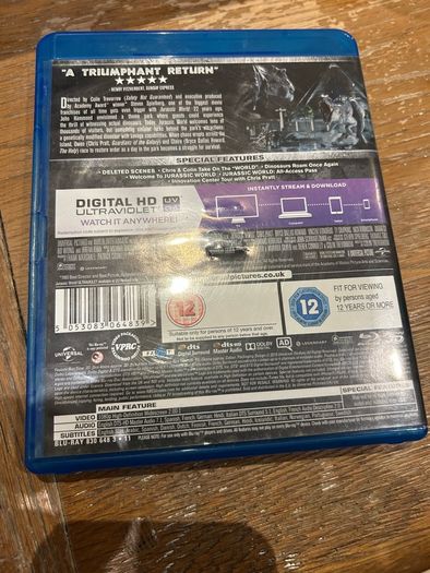 Jurassic World - Blu-Ray 3D + Blu-Ray