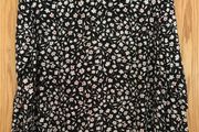 Floral Print Opaque Chiffon Shirt 20 New
