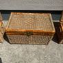 Vintage set of hamper / storage boxes Image 5