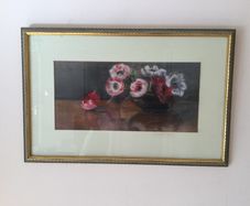 Art - Vintage Pastel ( D. Anderson ? ) ( Reduced)