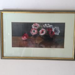Art - Vintage Pastel ( D. Anderson ? ) ( Reduced)