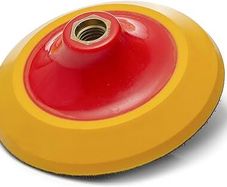 GP12642 125mm Hook and Loop Rotary Backing Pad with 5/8''-11 Thread, Sanding, Polishing Backer/Diameter 5 inch