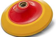 GLASS POLISH 12644 Rotary Sander Backing Pad, Rotary Polisher Backer with Hook and Loop | Thread: 5/8"-11 | 6 inch