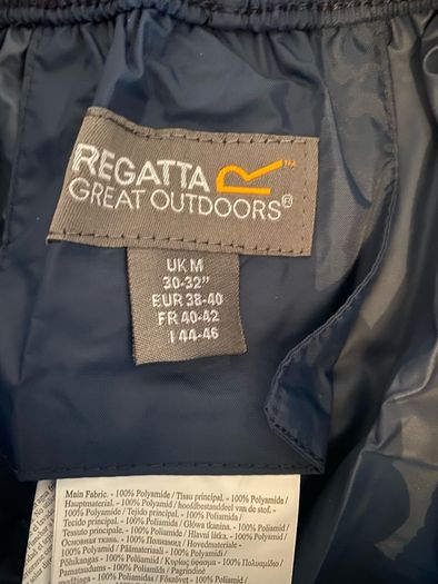 Rain gear bottoms navy Medium , jacket small medium ,