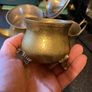 EPNS (brass) tea set. Image 5