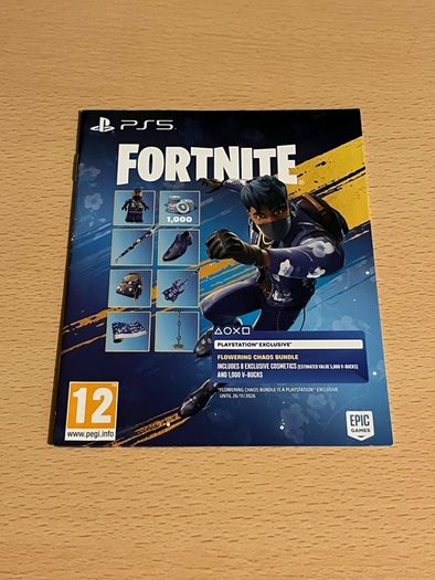 PS5 Fortnite Flowering Chaos Bundle