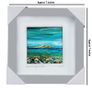Ireland's Eye, Dublin, 4x4in framed print by artist Helen Mathews Image 3