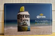Corona Beer Tin Metal Sign