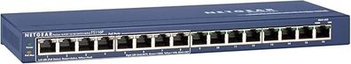 Netgear Prosafe Fs116p 16-port Switch