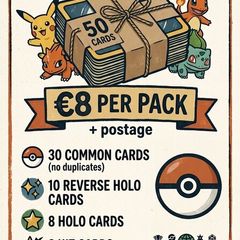 Pokemon TCG 50 Card Collection