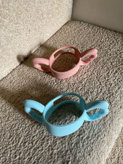 Silicone Wide-Neck Baby Bottle Handle, Outer Diameter Over 6cm for Bottle