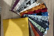 fabric samples velvets