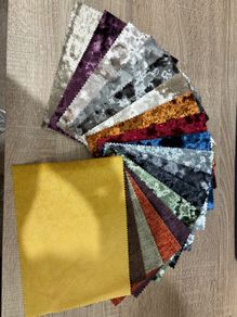 fabric samples velvets