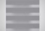 Zebra Blind 90 x 150 cm Grey