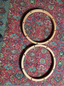 wooden snare hoops