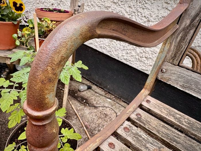 Cast Iron Garden Bench