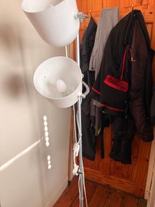 Ikea Svirvel Dual Lamp