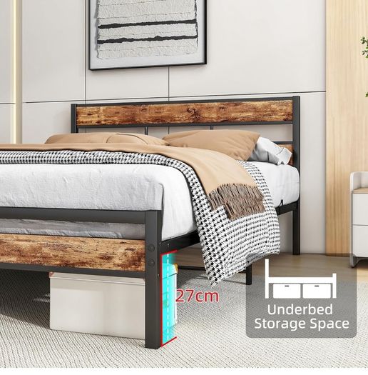 King Size Metal Bed Frame