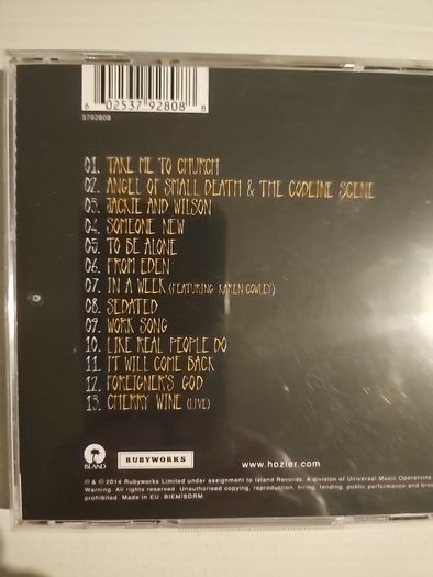 Hozier - Self-titled Album.