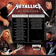 X2 Metallica Tickets for Fri and Sun