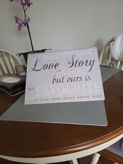 Love tin signs