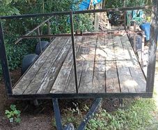 Trailer, double axle, 9ft x 5ft