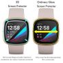 Screen Protector for Fitbit Versa 3 & Sense 3D Curved Edge Full Coverage Soft Protective Film for Fitbit Versa 3 (Not Glass) Image 5