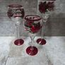 Christmas candlelight glasses Image 3