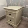 Pair of Cream 2-Drawer Bedside Lockers Image 2