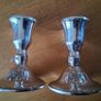 Sterling Silver pair Candlesticks Image 4