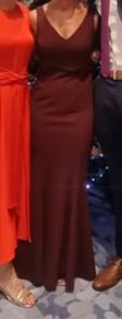 Bridesmaid dresses coast burgandyx2