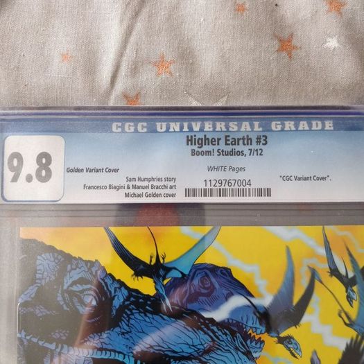 Higher Earth #3 CGC 9.8