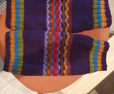 100% Wool Leg Warmers - Made in Nepal