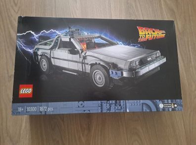 LEGO Icons 10300 Back to the Future Time Machine DeLorean