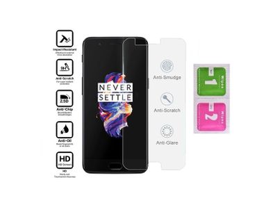 For OnePlus 5 1+5 Premium Tempered Glass Screen Protector Guard Film - FHTOP5TG