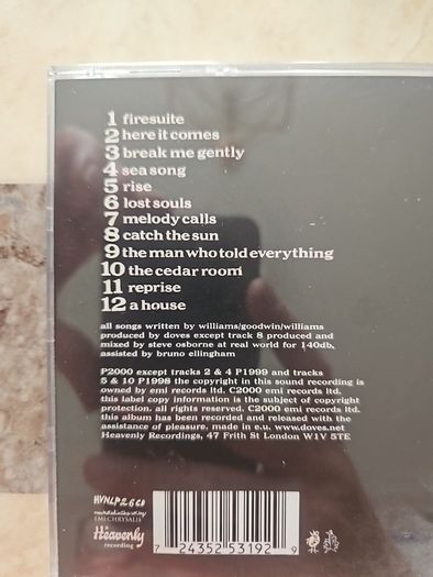 Doves CD - Lost Souls