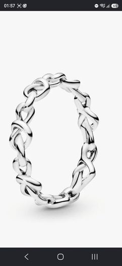 Pandora Knotted Hearts Ring