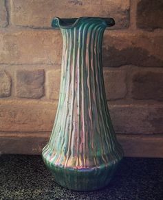 Art Noveau "Kralik" glass vase